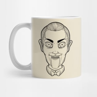 Ventriloquist doll Mug